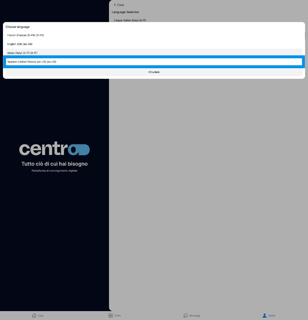 Switch To Spanish Language