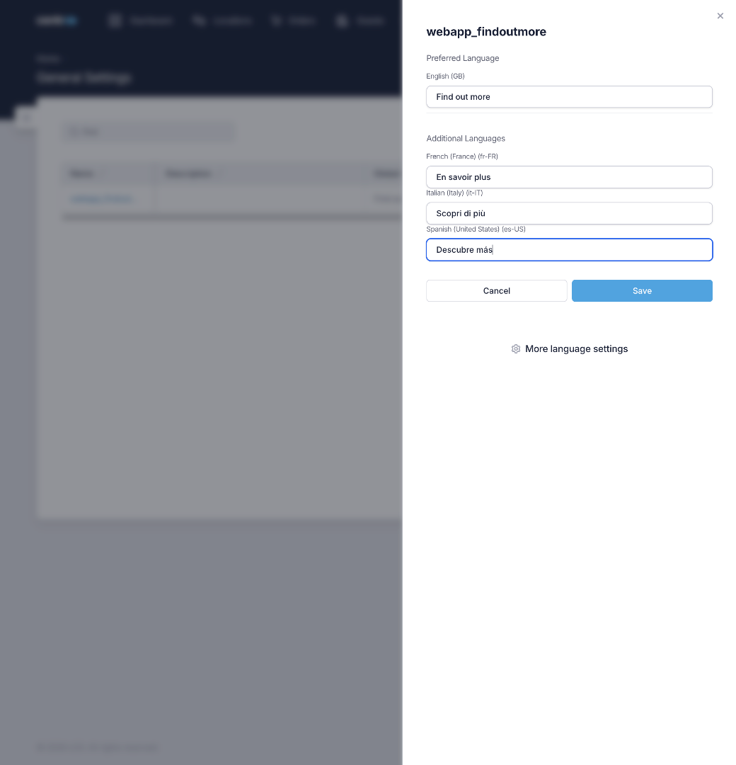 Switch To Demo Network