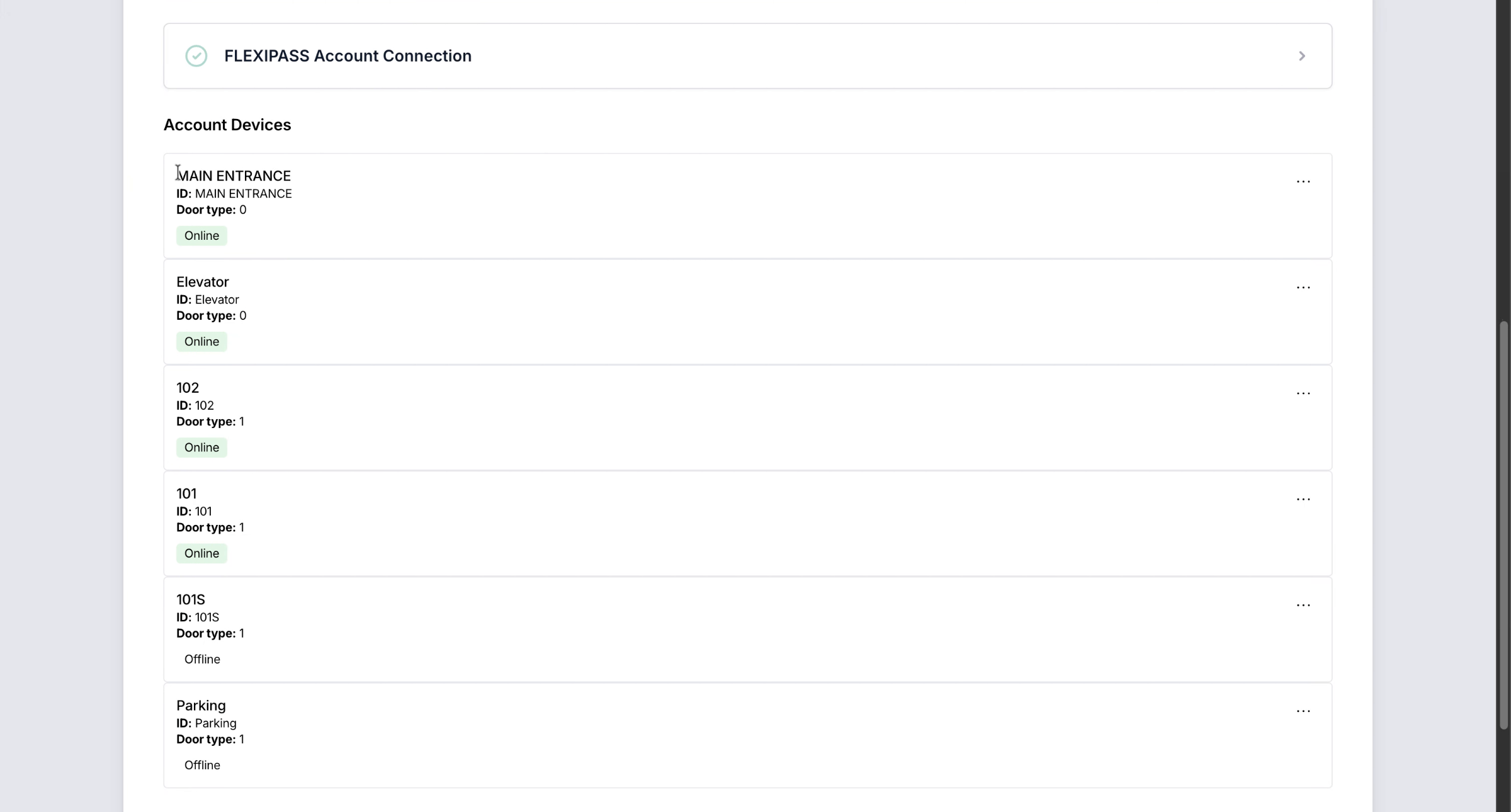 View Available Doors List