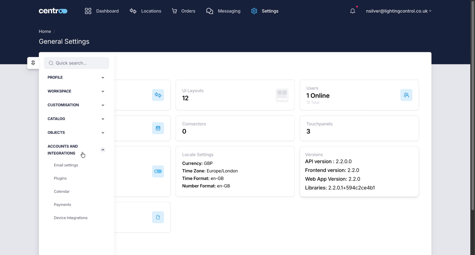 Locate Native Device Integrations