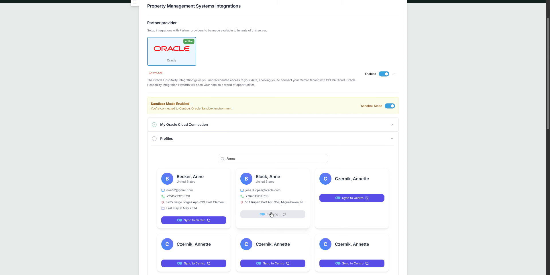 Operate Within Central Environment